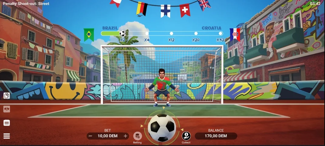 Play penalty shootout multipliers.